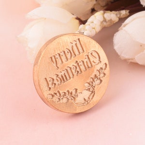 vine wax seal stamp,unique design sealing wax stamp,interesting wax seal stamp,festival wedding invitation wax seal stamp