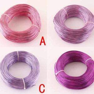 Aluminum Wire for face mask,18 Gauge 1mm,Bead Wire Jewelry Wire Craft Wire,colored Aluminum cord DIY face mask supplies aluminum string