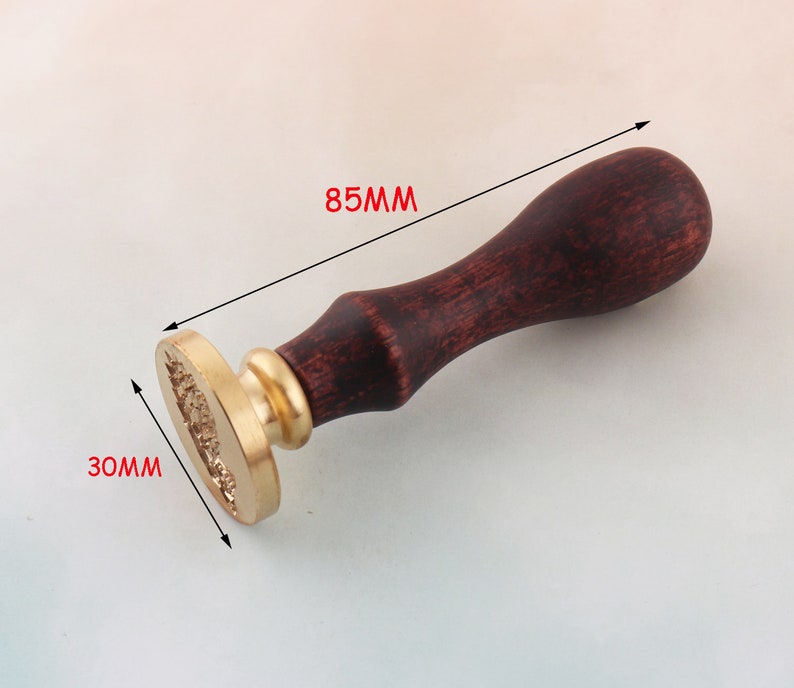 30mm Personalized Wax Seal Stamp Lion Custom Sealing Wax - Etsy