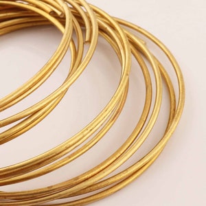 large 1.6mm Artistic Wire 14 Gauge Tarnish Resistant Brass,dead soft brass wire for beads Charms,Ring DIY Jewelry Fittings,raw brass wire