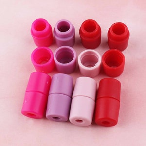 colori Paracord Breakaway Clasp Plastica Toggle End Cord Shoelace Sportswear Accessori Stopper Cavo Toggle Lock Bag Buckle Cord Stopper