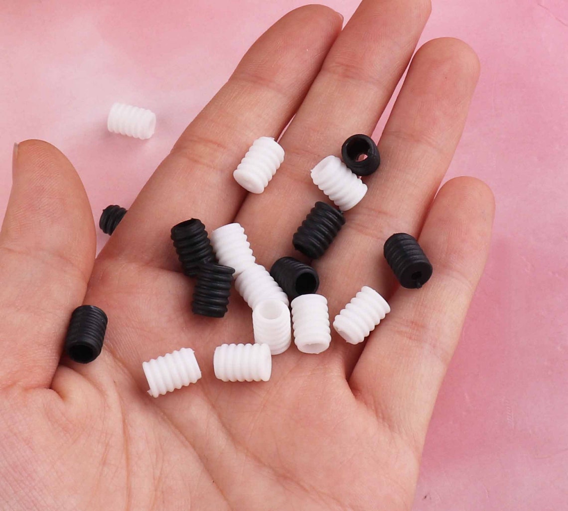 20pcs Tiny silicon cord stopper lock Adjustable buckle for Etsy
