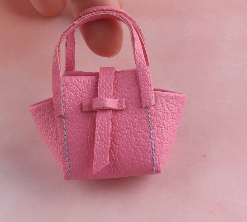 1pcs Miniature Bag Craft Miniature Bag Dollhouse Doll Handbag Etsy