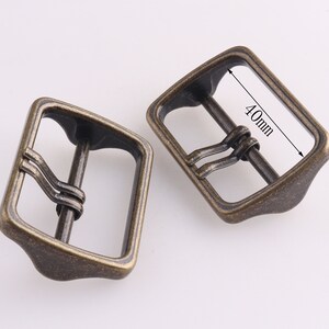 40mm bronze zinc  alloy adjuster, Fasteners Adjuster Buckles,Belt Buckle,Metal Purse Buckles strap Adjuster Slide Buckles