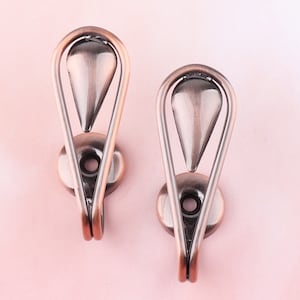 Vintage Wall Hook Wall Hanger Tieback Curtain Kitchen Hook Antique Copper Bathroom Towel Hook Purse Wall Hanger Shabby Chic Wall Hook