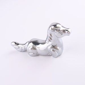 horse chopsticks rest,metal chopsticks holder,personalized chopsticks holder,Zodiac chopsticks holder,silver chopsticks rest