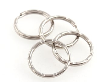 Bulk Jump Rings silver Key Ring Key Chain Split Rings jump rings Double Loop Split Ring bulk split rings jewelry findings jewelry making DIY
