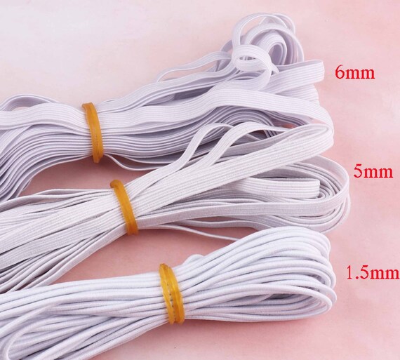 White elastic band sewing elastic cord DIY making Elastic band Etsy