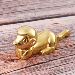 Animal Knife Rests,Monkey shape chopsticks holder,Table decoration ,gift for him/her,zodiac chopsticks rest,gold color chopsticks rest