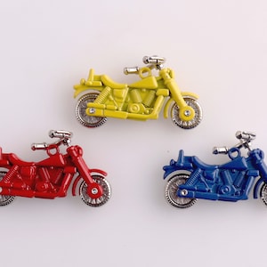 Mini blue/yellow/red Motor cyclent,Motor model charm pendant 3D metal motorcycle Boy gift, christmas gift