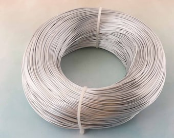 Diy  handmade aluminum wire,Bulk Aluminum Wire,Round Silver Color,1.0mm 18gauge 5meters Aluminum line,metal wedding craft accessories