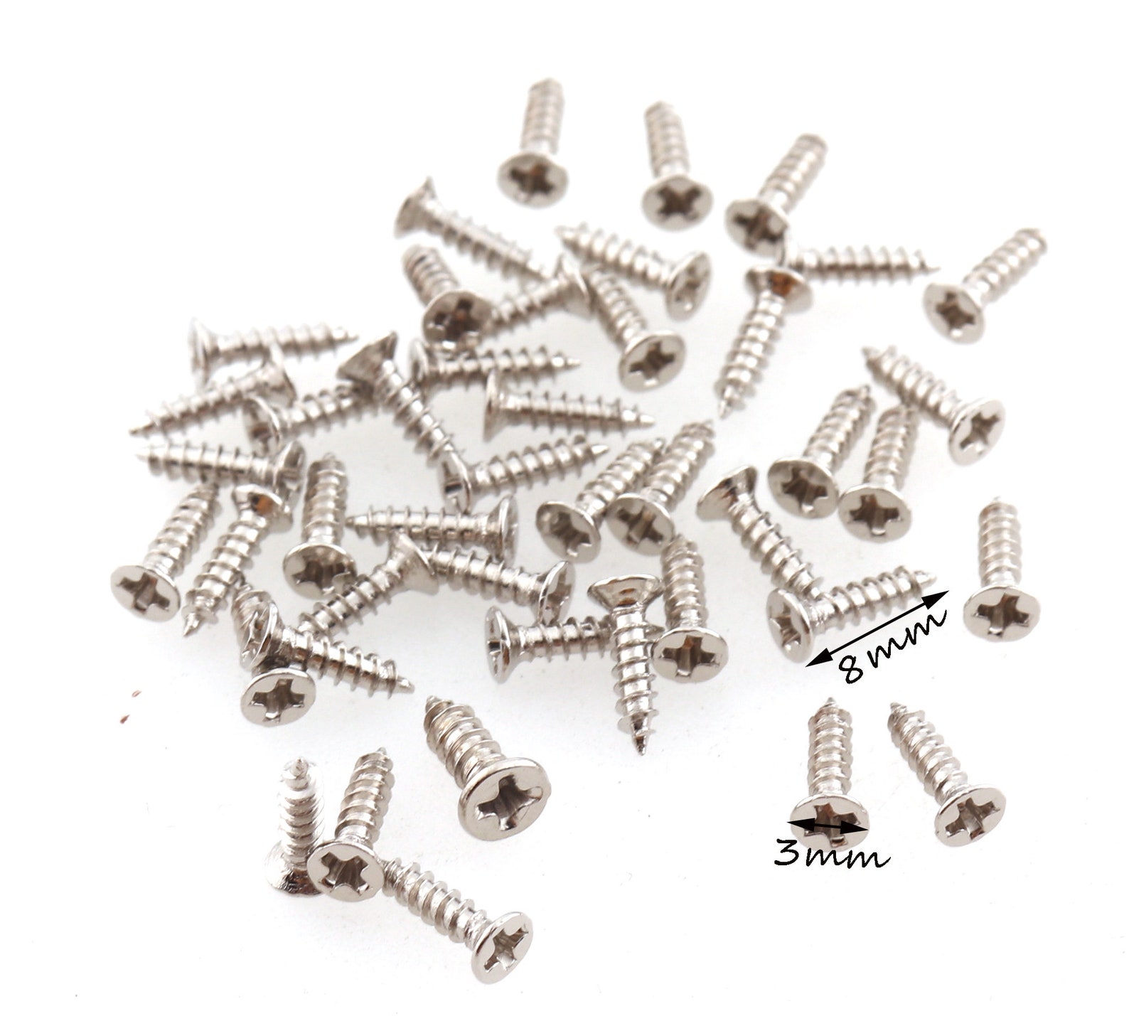 Silver Wood Screws Drywall Screws Pocket Hole Screw Box Etsy