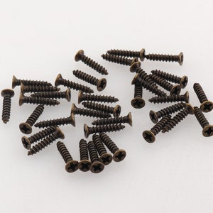 Antique bronze Screws Round Head Iron Screws Hinge Screws Wood Screws Small Box Hardware leather screws hardware,screws drywall screws