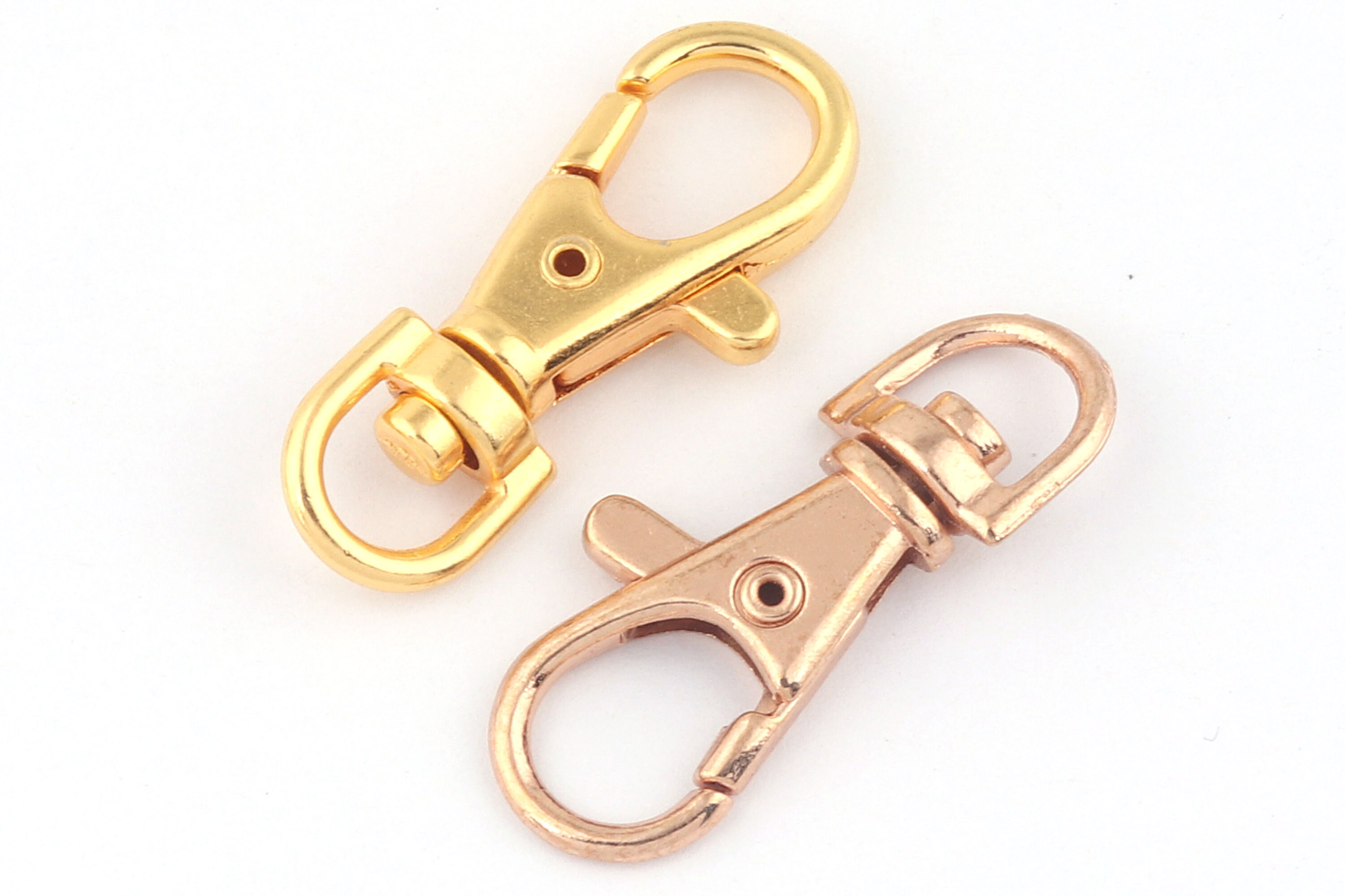 38mm 8 color Swivel Hook 1.5 Keychain with Key Rings Snap Etsy