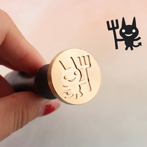 Halloween monster wax seal stamp,cute design sealing wax stamp,interesting wax seal stamp,festival  wedding invitation wax seal stamp