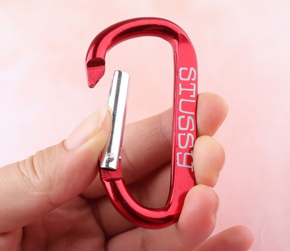 Personalized carabiner keychain sale