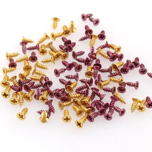 Gold wood screws machine screws tiny eye screws,hinge screws,leather screws vintage screws,box screws assorted screws wholesale hardware