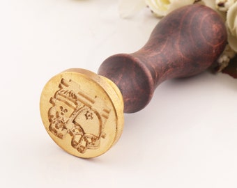 weeding gift wax seal stamp,double happiness sealing wax seal stamp,Chinese style personalized custom brass wax stamp