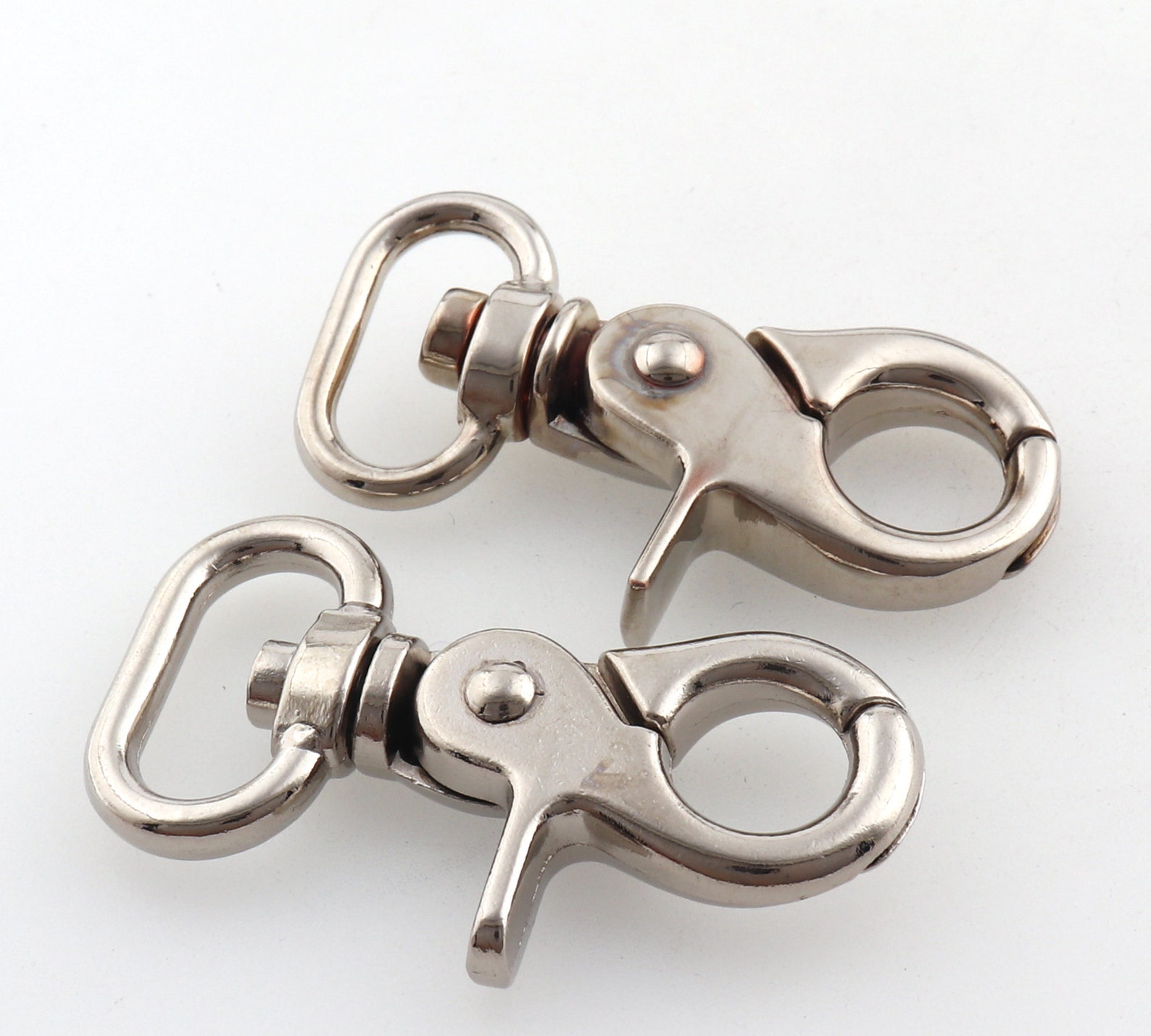 Silver Heavy Duty Swivel Clasp Metal Lobster Swivel Clasp Hook Etsy