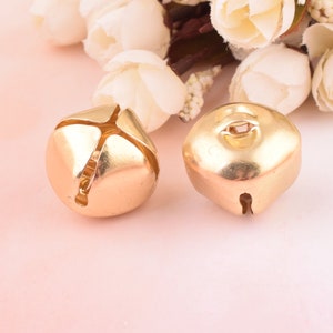 5pcs huge jingle bell,christmas bell,jingle bells svg,jingle bell charms,diy bell,gold jingle bells Christmas bell