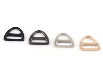 20mm(3/4'') metal gold Triangle belt buckle,Ladies backpack,Light Triangle Rings Bag Purse hardware