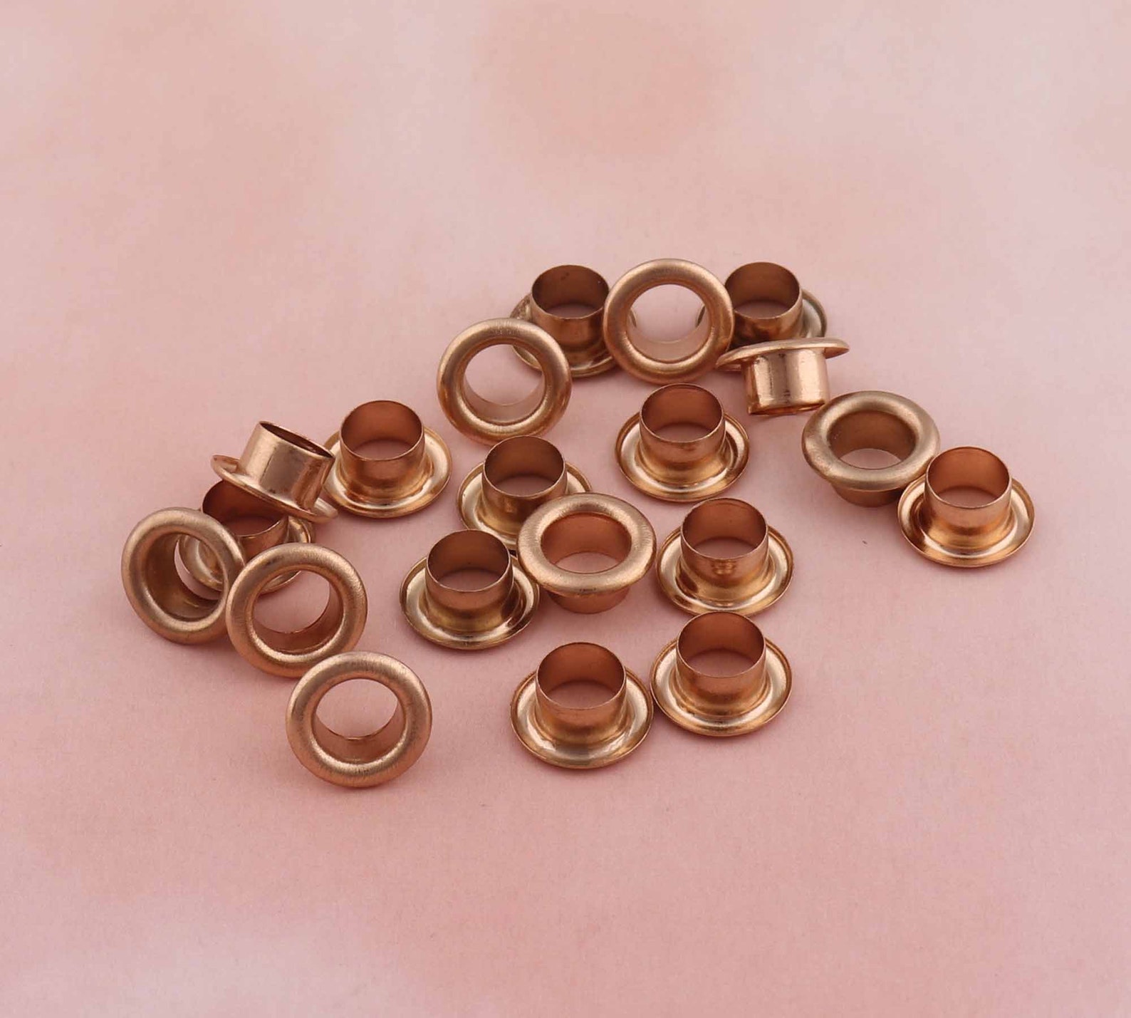 Light Gold Grommet Eyelets 6mm Metal Round Garment Eyelets Etsy