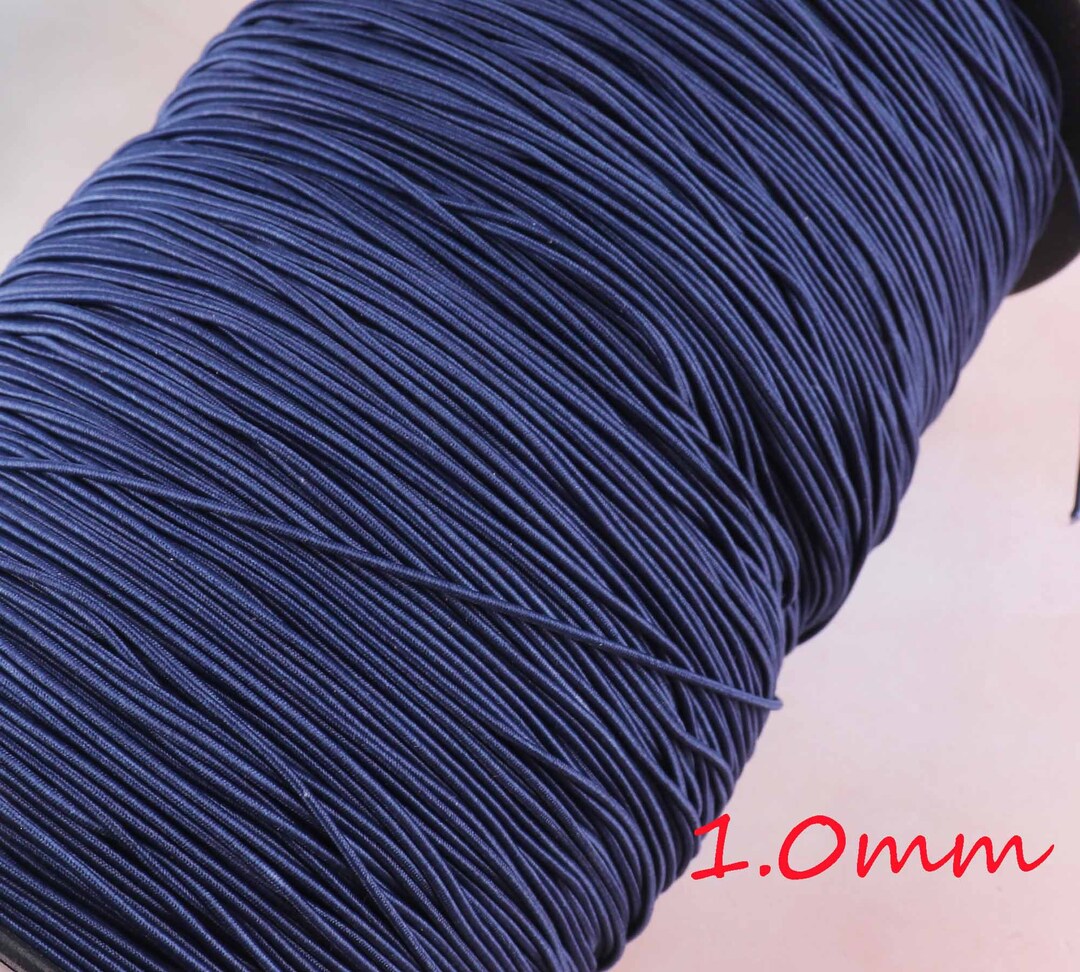 Elastic Cord BLUE Nylon Elastic Bands High Quality Elastic Etsy