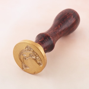 30mm personalized custom wax seal stamp,wedding invitation gift greeting crad wax seal stamp,wooden and copper wax seal stamp