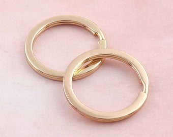 Double Loop Split Rings/Keyrings Split Rings/Key Ring/Key Fob Supplies/Split Jump Rings/Clasp Connector jewelry collection supply