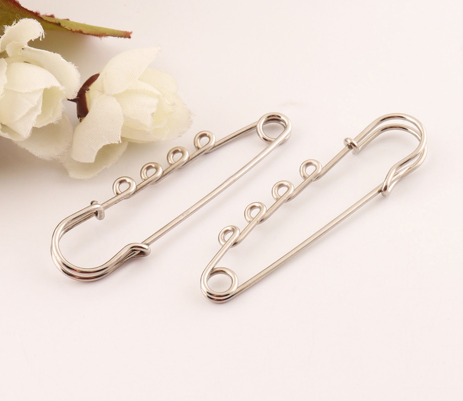Heavy Duty Big Safety Pin,huge Safety Pin,silver Safety Pin,brooch Pin,sweater  Pin,metal Safety Pins,round Head 