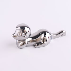 Suportes para facas de macaco, suportes para pauzinhos, design de coelho, suporte para pauzinhos prateado, suporte para pauzinhos com decoração animal, suporte para facas e garfos