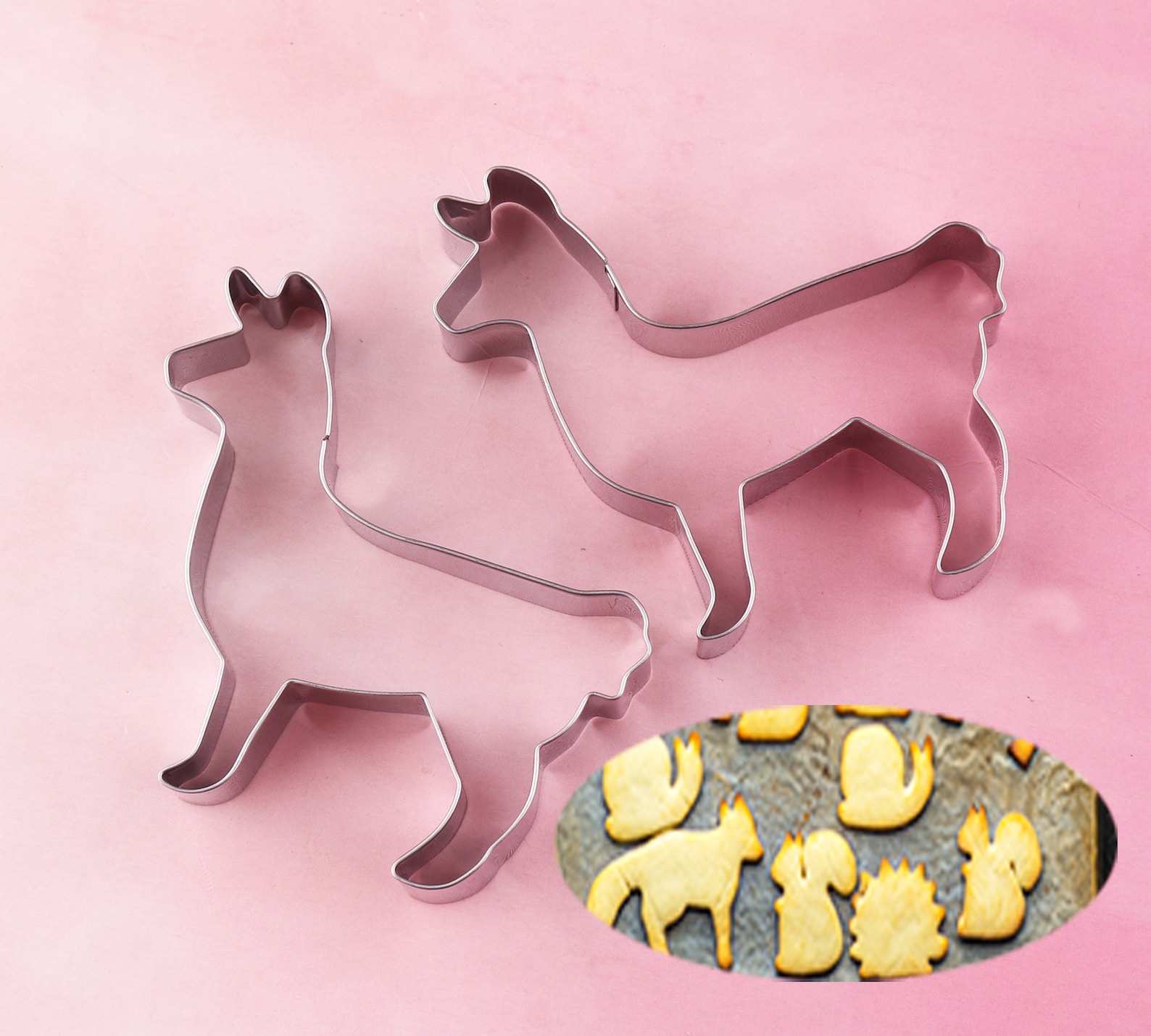 2pcs Animal Shape Cookie Cutters Candy Cutters Child Cookie - Etsy