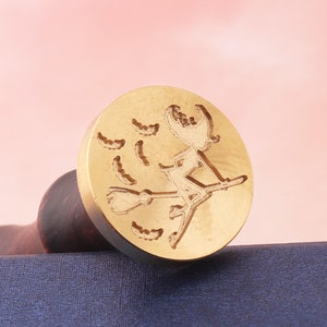 wedding invitation wax seal stamp,personalized custom &quot;Dark witch&quot; wax seal stamp,wood seal stamp,metal sealing stamp
