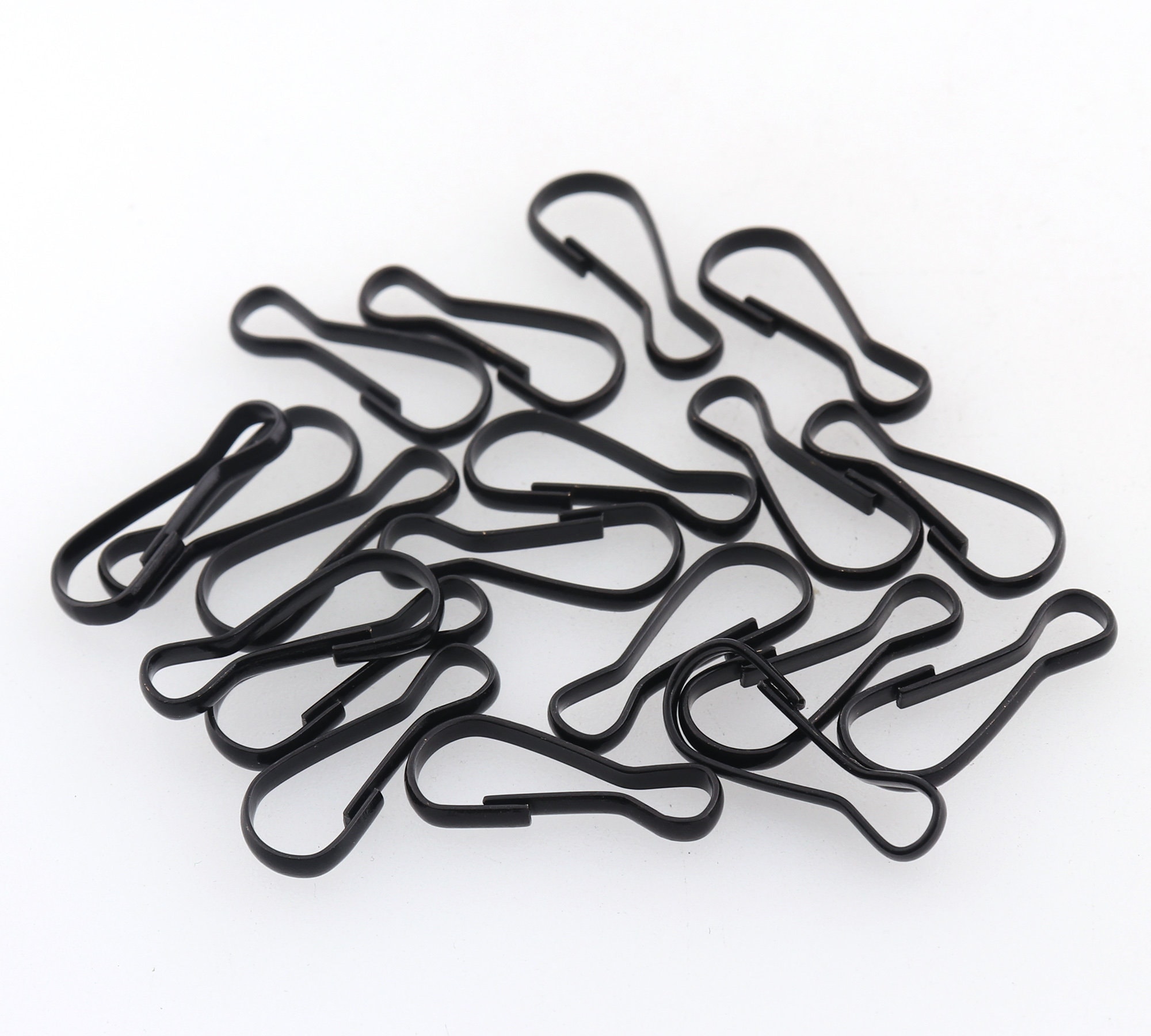 Black Lanyard Clips Metal Lanyard Hook Clasp Spring Clips for Etsy
