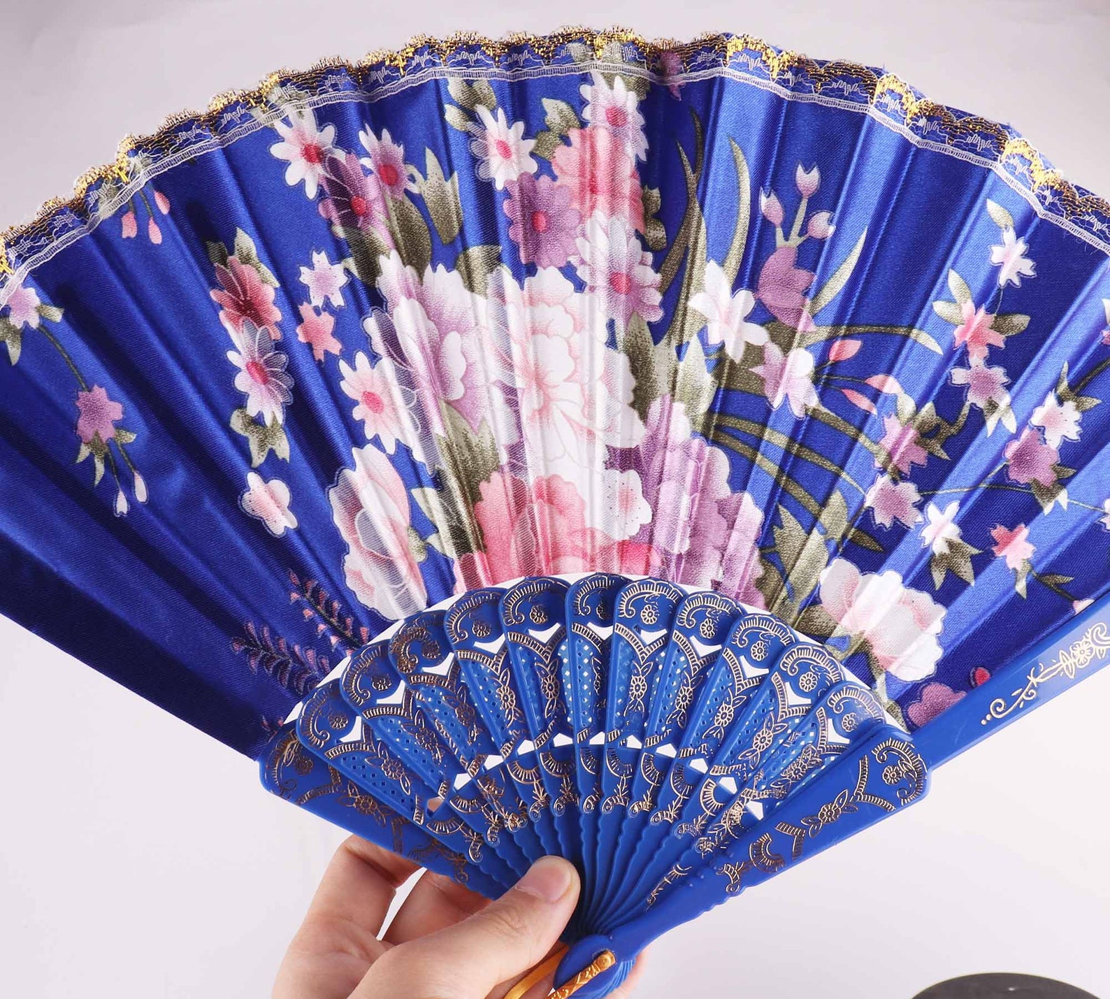 1pcs Handheld Folding Fan Cultural Hand Fanjapanese Folding Etsy