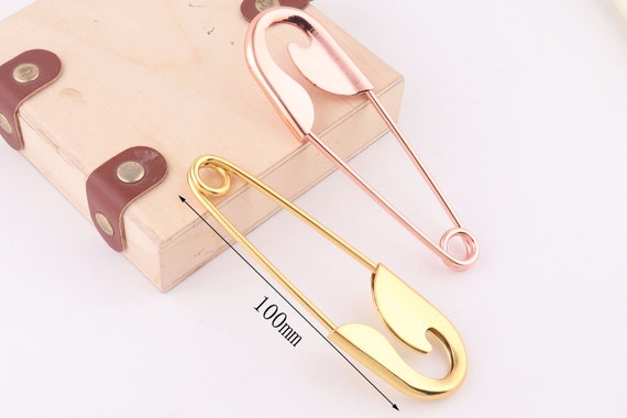 Giant safety on sale pin brooch