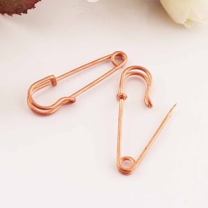 rose gold safety pin,Bridal Pin,wholesale black large safety pins,knitting pins,crochet pins 34x10mm