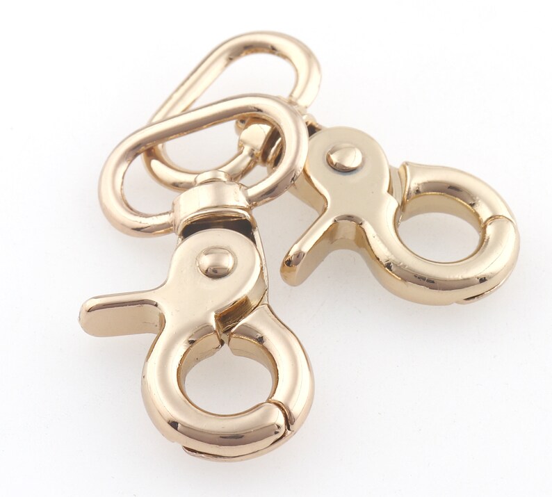 40 Heavy Duty Lobster Scissor Claw Clasps With Key Ring Assorted Colors Mix & Match