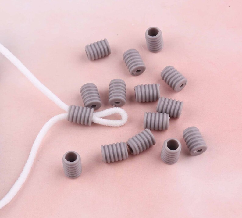 Tiny silicon cord stopper lock Adjustable buckle for mask cord Etsy
