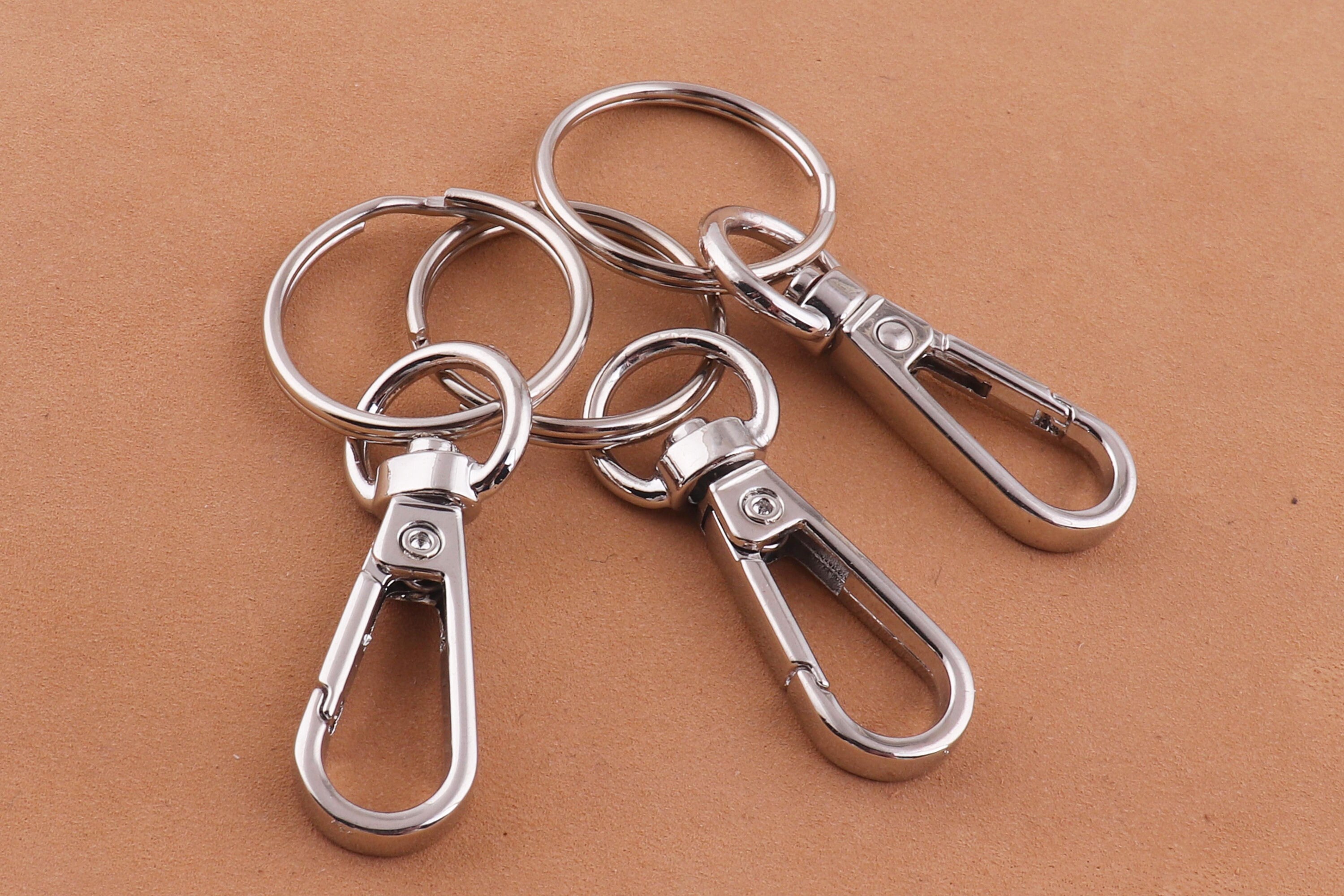 40mm Zinc Alloy Silver Swivel Clasp Lobster Claw Clasp Chain