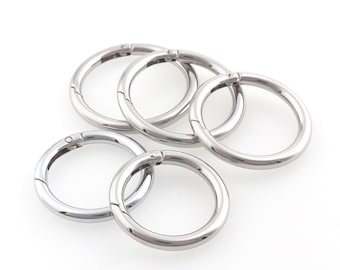 PATIKIL 20 mm OD Spring O-ringen, 10 stuks metalen ronde