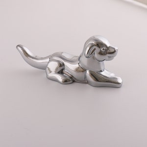 silver chopsticks rest,constellation chopsticks holder,knife and fork holder,dog table decor,metal chopsticks holder,personalized holder