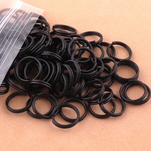 10mm black Keychain Rings 500pcs split ring silver key chain key ring Split Ring Key Chain Metal Round Key Rings Split Rings for Key Ring
