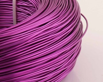 10 Meters Purple Aluminum Wire,Purple Colored Round Aluminum Wire, Wire Wrapping DIY