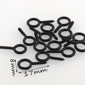 black eye pin connectors suitcase screws,hardware screws hinge screws,leather screws machine screws Black Eye Loops Screw wood machine screw
