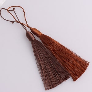 2 set Chinese style pendant smooth chinese knot tassel decorative pendant for clothing curtain special gift for family friends(4PCS)