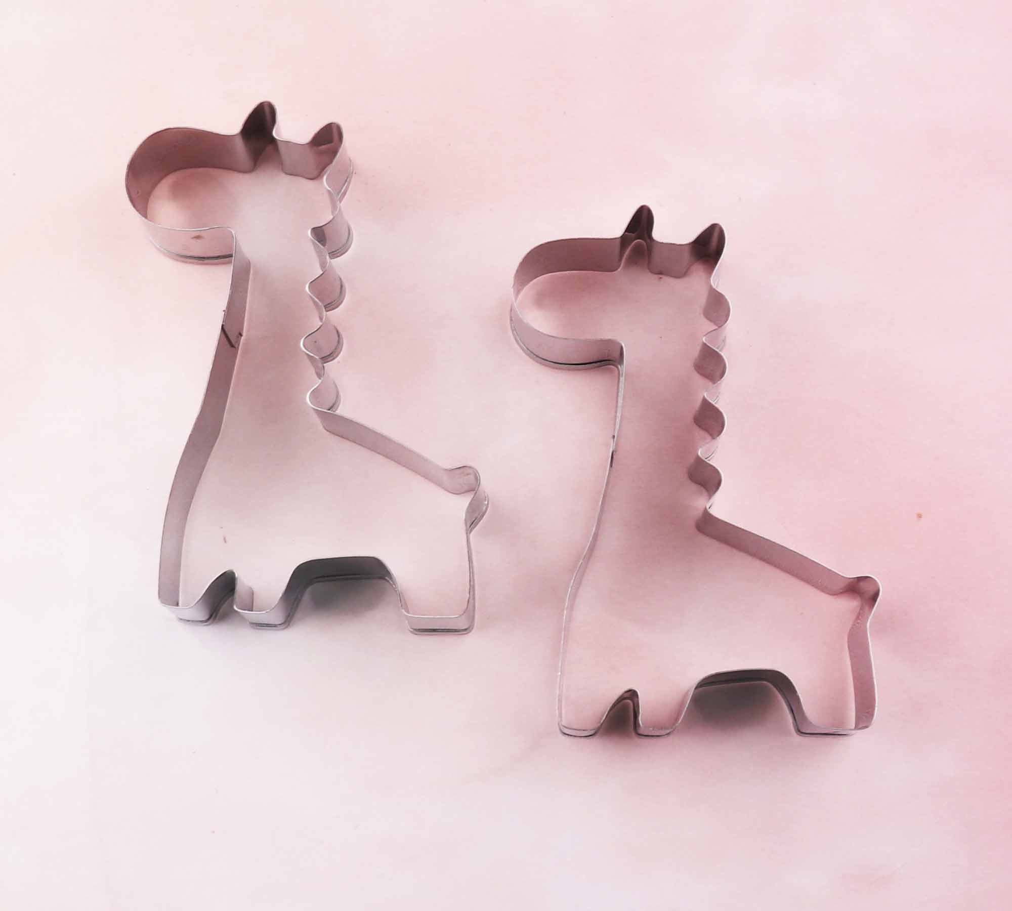 Giraffe Shape Cookie Cutters Candy Cutters Child Cookie Etsy
