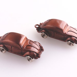 1 unids Mini cobre coche de metal coche coche modelo regalo de Navidad niños regalo vintage coche colección Vintage