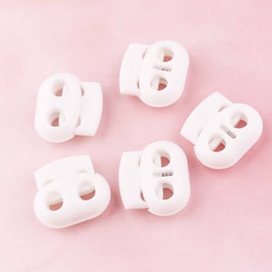 Cord Lock/Cord Stopper/Toggle Cord Locks/Spring Cord Lock/Plastic Stopper/Rope End Stopper/Cord Fastener/Double Cord Locks Accessories