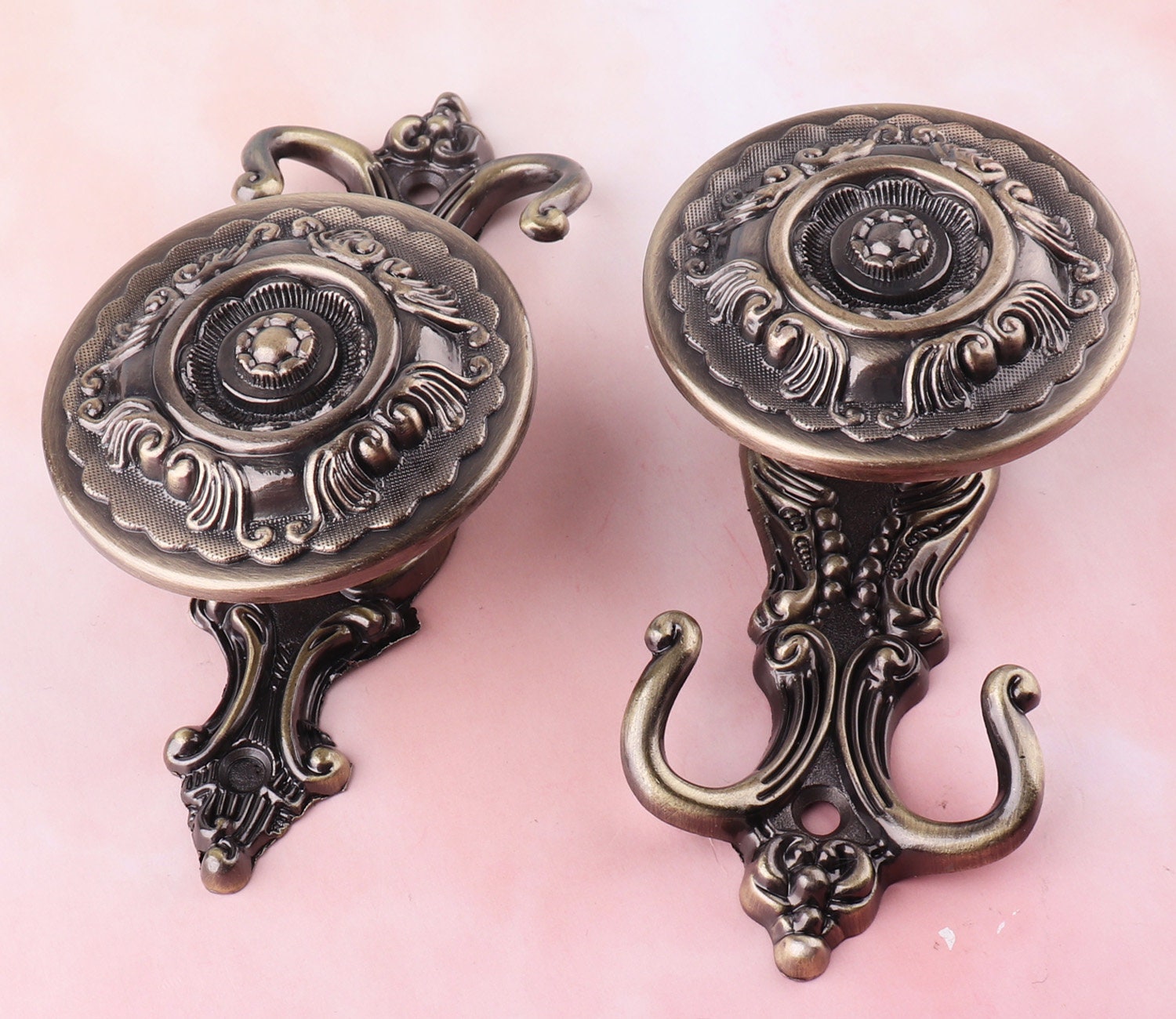 Decorative hook Bath Towel Hook Tieback Hook Metal Etsy
